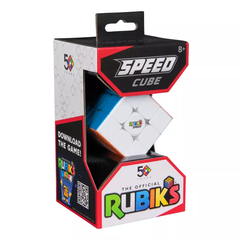 Rubik’s Cube, 3x3 magnetinis greičio kubas ypač greitam sprendimui, problemų sprendimo iššūkių ir smegenų mankštos fidget žaislas suaugusiems ir vaikams nuo 8 metų