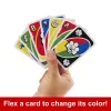 Kortų žaidimas MATTEL Games UNO Flex — numerių metimo kortų žaidimas, amžius 7+