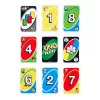 Kortų žaidimas MATTEL Games UNO Flex — numerių metimo kortų žaidimas, amžius 7+