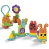 Statybinis rinkinys MEGA BLOKS Move 'n Groove Caterpillar, MATTEL — 30 vienetų, plastikas, įvairiaspalvis, amžius 1+