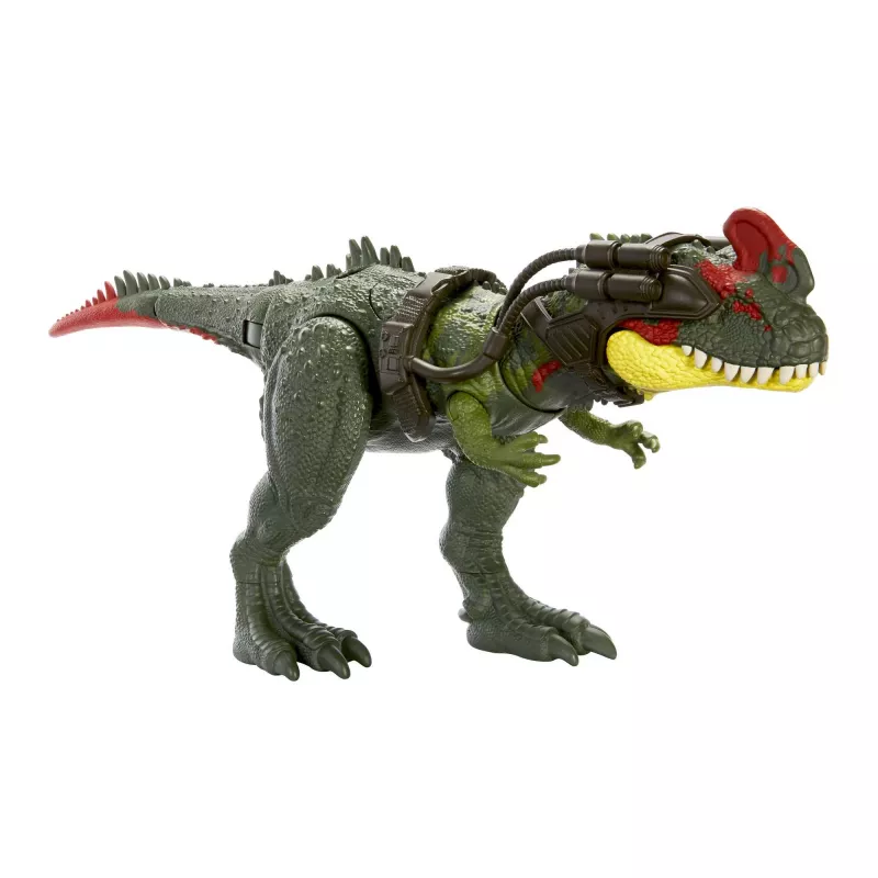 Jurassic World GIGANTIC TRACKERS Sinotyrannus žalias raudonas plastikinis 4+