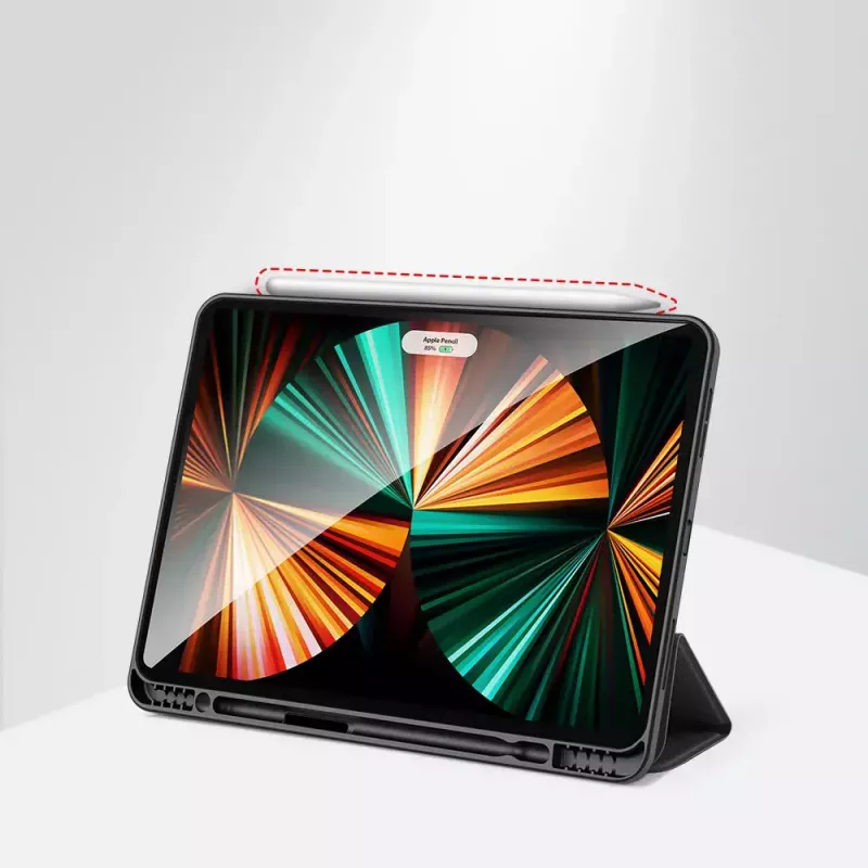 Folio dėklas Nevox Vario Series, skirtas Apple iPad Pro 13 colių (33 cm), pilkas