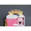 Lėlių spinta zapf creation BABY born Rainbow Wardrobe — lėlėms, šviesos efektai, reikia 3×AAA baterijų, rekomenduojamas amžius 3+