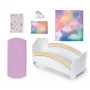 Lėlės lovelė ZAPF creation BABY born Rainbow Bed 835999 43 cm lėlėms