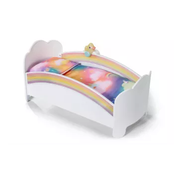 Lėlės lovelė ZAPF creation BABY born Rainbow Bed 835999 43 cm lėlėms
