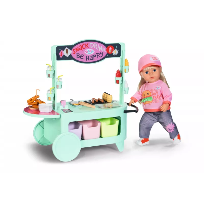 Priedų rinkinys BABY born lėlei, Zapf Creation — Snack Shop modelis 835883
