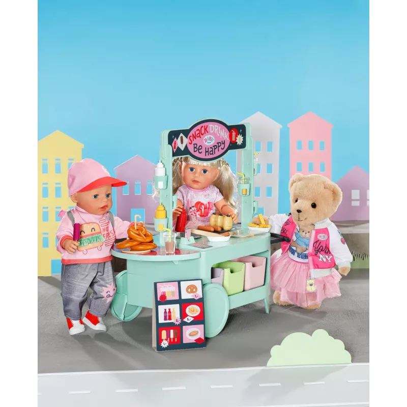 Priedų rinkinys BABY born lėlei, Zapf Creation — Snack Shop modelis 835883