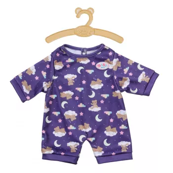 BABY born Teddy's Romper šviečiantis tamsoje, lėlės kombinezonas, 1 m.