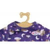 BABY born Teddy's Romper šviečiantis tamsoje, lėlės kombinezonas, 1 m.