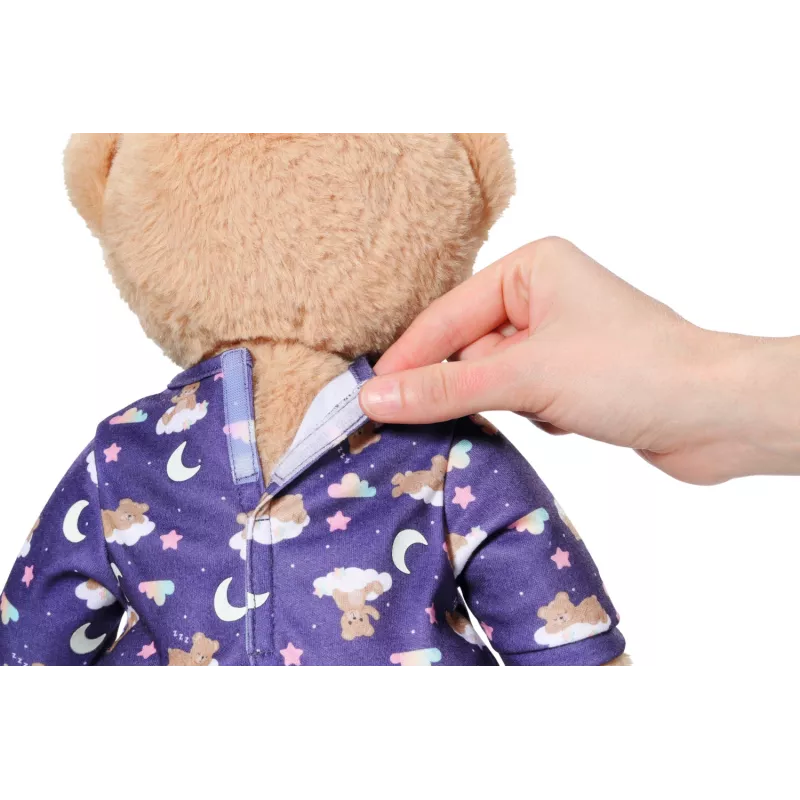 BABY born Teddy's Romper šviečiantis tamsoje, lėlės kombinezonas, 1 m.