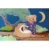 BABY born Teddy's Romper šviečiantis tamsoje, lėlės kombinezonas, 1 m.