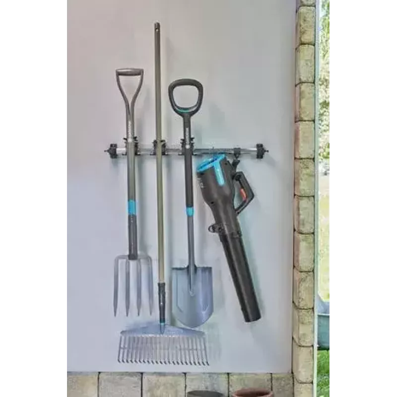 Gardena 3509-20 sodo įrankių laikiklis Montuojamas ant sienos Plastikas Guma Plienas