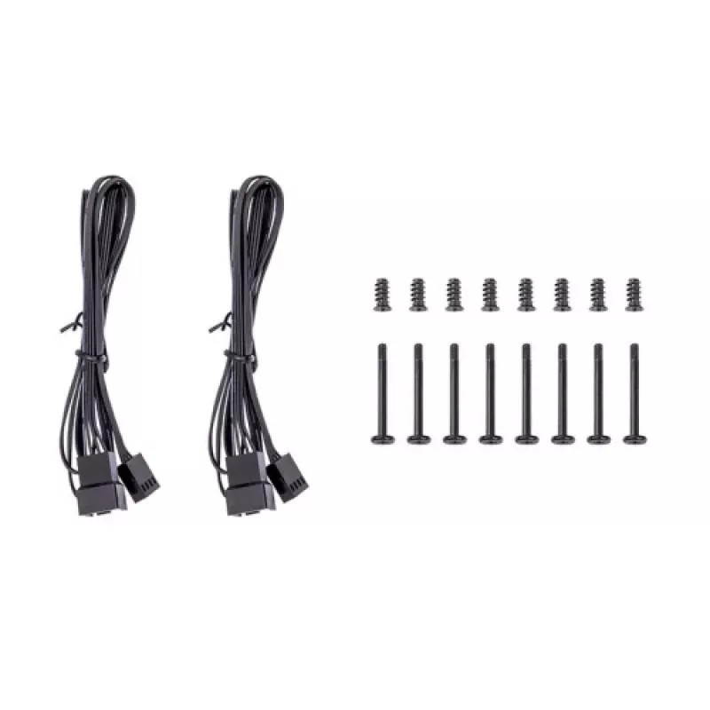 THERMALTAKE kompiuterio aušinimo ventiliatorius - CT140 - 14 cm - juodas - 2 vnt. pakuotėje