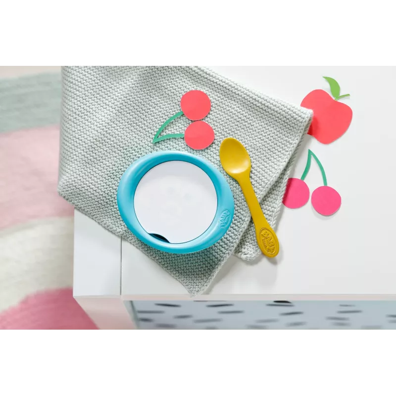 Lėlės maitinimo rinkinys BABY born Feeding Set nuo 3 metų — aksesuarai apsimetinėjant maitinti