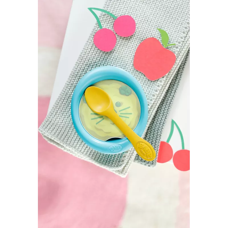Lėlės maitinimo rinkinys BABY born Feeding Set nuo 3 metų — aksesuarai apsimetinėjant maitinti