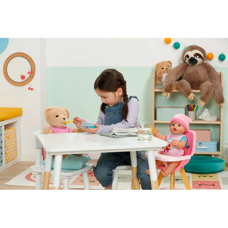Lėlės maitinimo rinkinys BABY born Feeding Set nuo 3 metų — aksesuarai apsimetinėjant maitinti