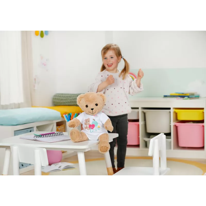 Minkštas žaislas zapf creation BABY born Singing Teddy 837962 — pliušinis dainuojantis meškiukas lėlėms