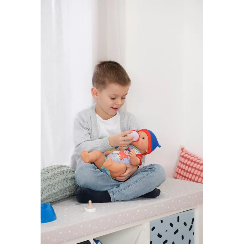 BABY born @ Jonas 43cm, lėlė kūdikis, Vyriška lytis, 3 m., Berniukui/Mergaitei, 430 mm, Įvairiaspalvė