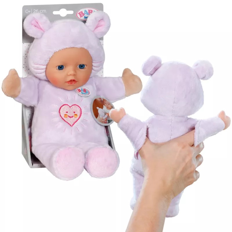 BABY born peles kūdikiams 26cm, kūdikio lėlė, neutrali lytis, berniukas/mergaitė, 260 mm, įvairiaspalvė
