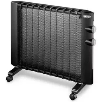 Radiatorinis patalpos šildytuvas De’Longhi HMP 1000, žėručio elementas, 1000 W, juodas, ant grindų, patalpoms iki 60 m³