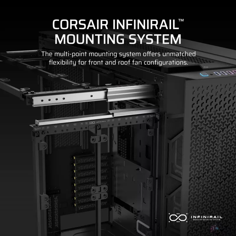 CORSAIR PC korpusas - 9000D RGB Airflow Super Full-Tower
