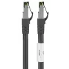 Tinklo kabelis Wentronic 66719 Cat8.1 S/FTP 0,25 m juodas