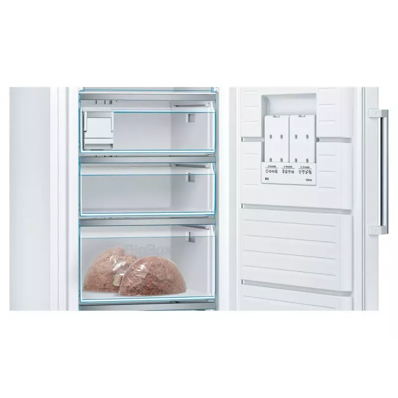 Bosch Serie 6 GSN58AWDV šaldiklis vertikalus šaldiklis laisvai pastatomas 366 L balta
