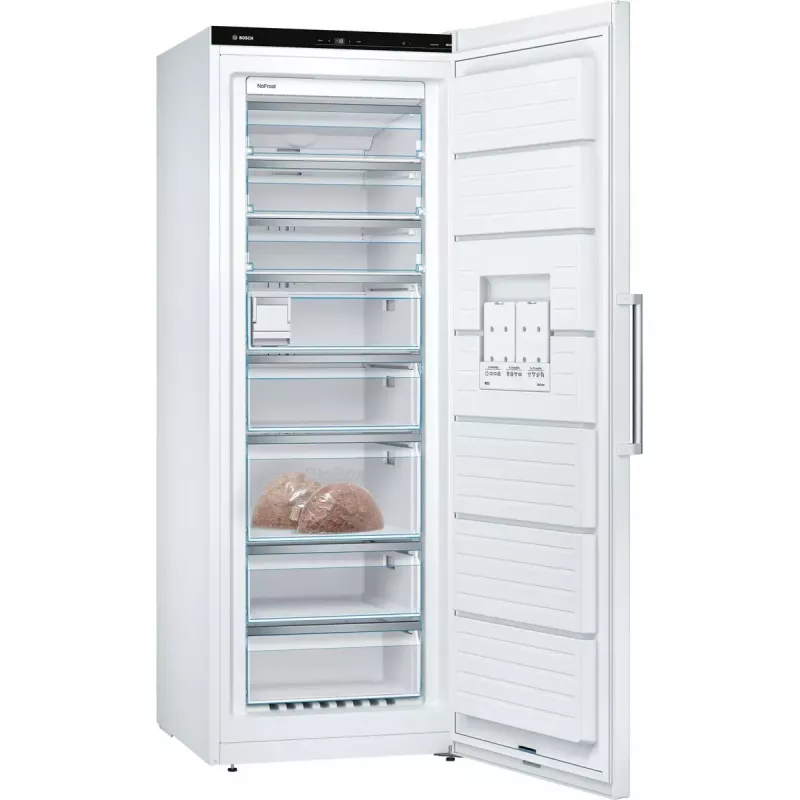 Bosch Serie 6 GSN58AWDV šaldiklis vertikalus šaldiklis laisvai pastatomas 366 L balta