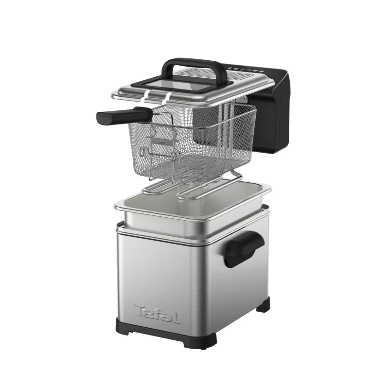 Tefal Family Pro FR507D vienvietė 4 L atskirai stovinti 2400 W gruzdintuvė Nerūdijantis plienas