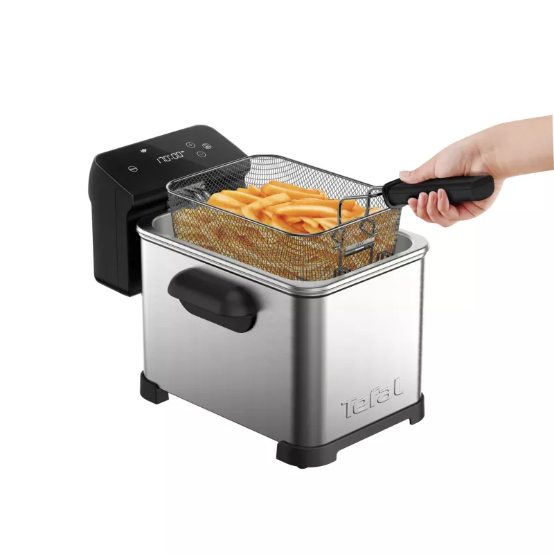Tefal Family Pro FR507D vienvietė 4 L atskirai stovinti 2400 W gruzdintuvė Nerūdijantis plienas