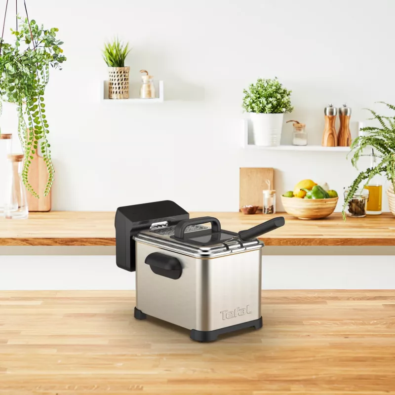 Tefal Family Pro FR507D vienvietė 4 L atskirai stovinti 2400 W gruzdintuvė Nerūdijantis plienas