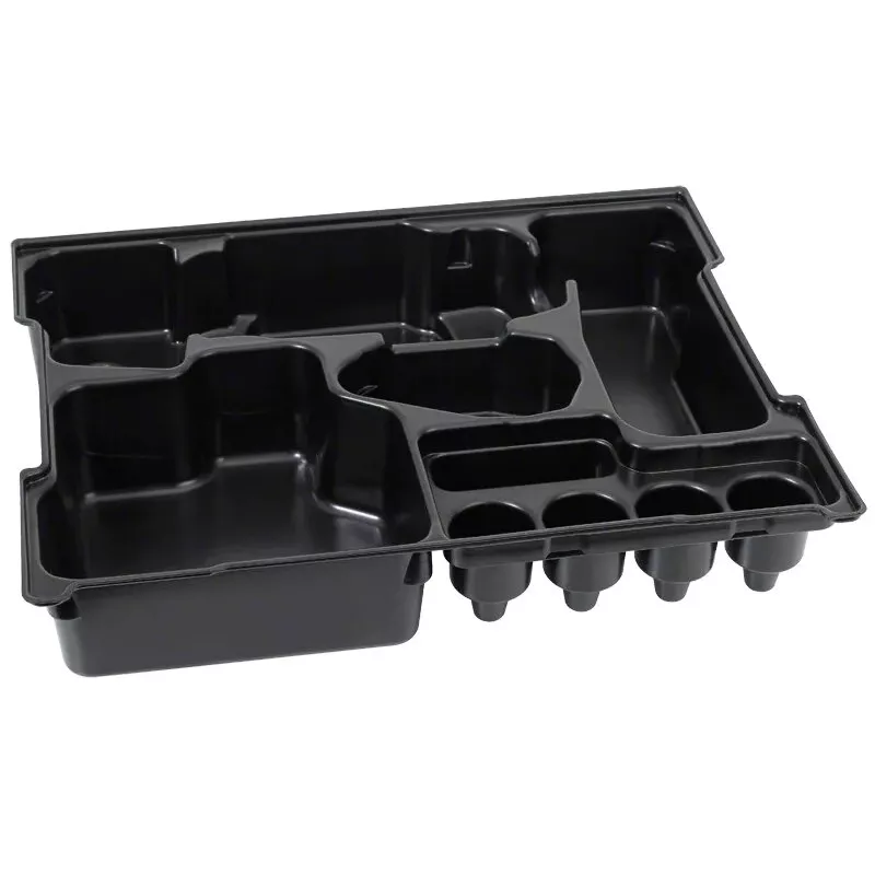 Sandėliavimo dėžės daliklių rinkinys Bosch 1 600 A00 2UJ, polistirenas, juodas, 406×331×77 mm