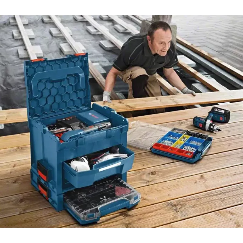 Bosch 1 600 A00 2WR daiktadėžės priedas Juodas Daliklių rinkinys