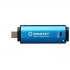 Kingston Technology IronKey 256 GB USB-C Vault Privacy 50C AES-256 šifruotas, FIPS 197