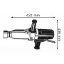 Bosch 0 601 435 103 smūginis veržliasukis, juodas, mėlynas, 920 W