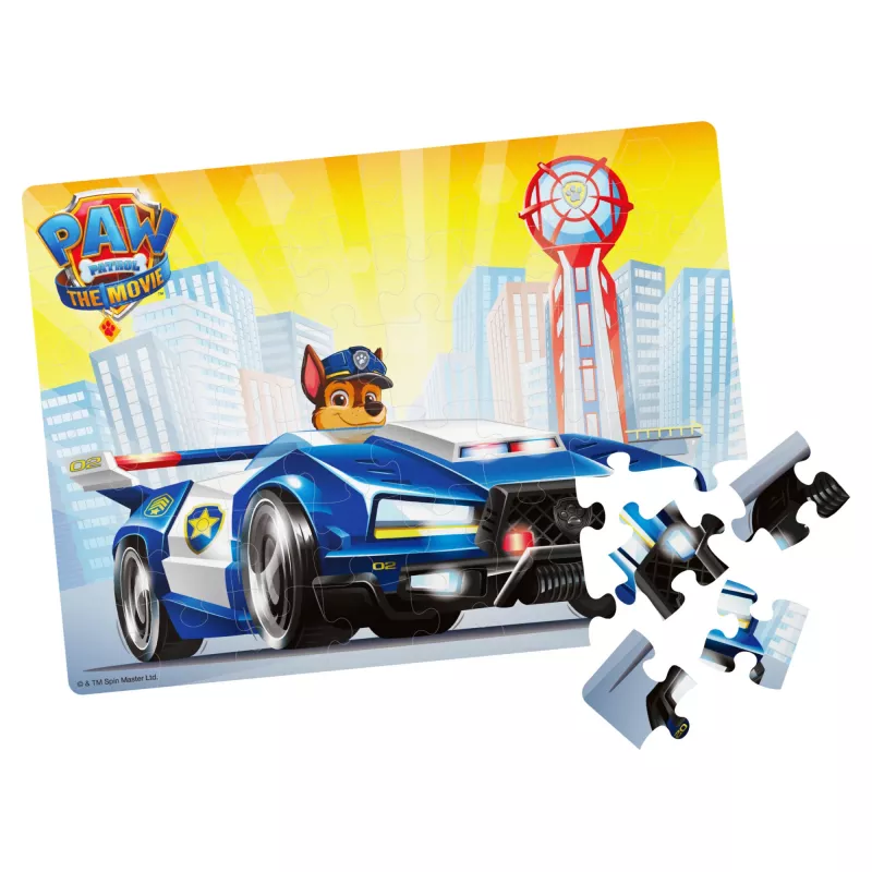 Žaidimai PAW Patrol The Movie, 48 dalių dėlionė vaikams nuo 4 metų, Chase