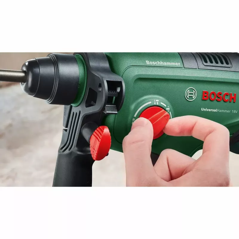 Smūginis grąžtas Bosch UniversalHammer 18V BARETOOL