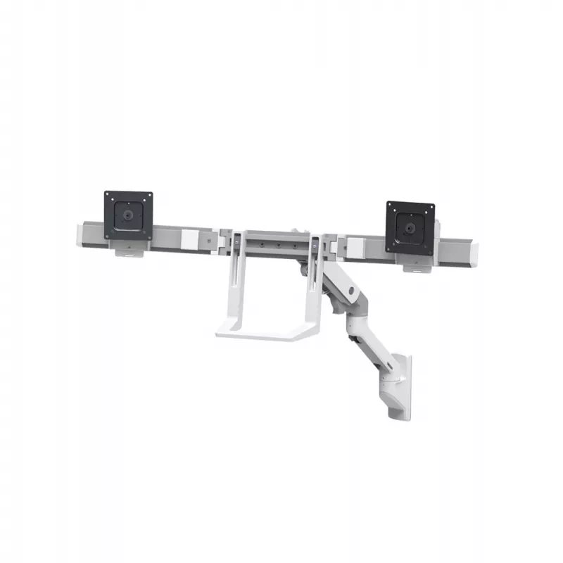 ERGOTRON HX dvigubas monitoriaus sieninis laikiklis (balta) (45-479-216)