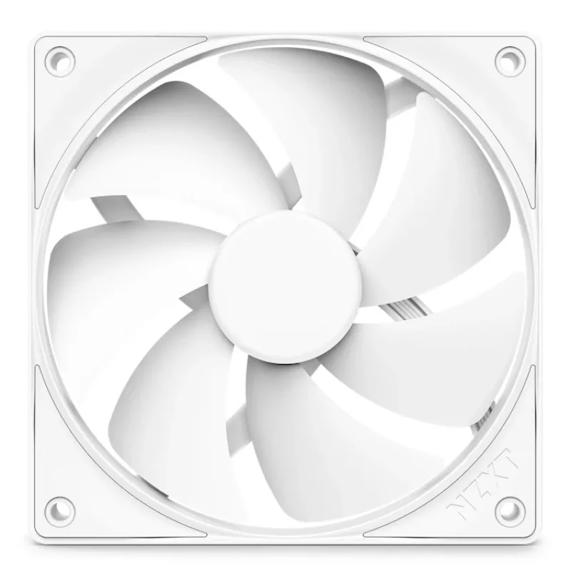 NZXT aušinimo ventiliatorius F120p 120 mm baltas statinis slėgis