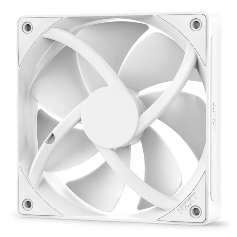 NZXT aušinimo ventiliatorius F120p 120 mm baltas statinis slėgis