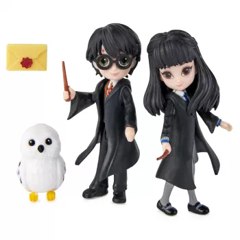 Wizarding World, Magical Minis Hario Poterio ir Cho Chang draugystės rinkinys su būtybe, vaikiški žaislai nuo 5 metų