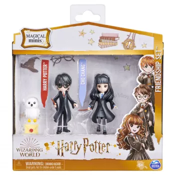 Wizarding World, Magical Minis Hario Poterio ir Cho Chang draugystės rinkinys su būtybe, vaikiški žaislai nuo 5 metų
