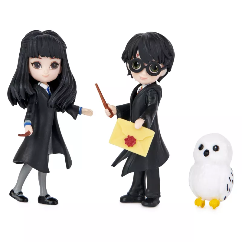 Wizarding World, Magical Minis Hario Poterio ir Cho Chang draugystės rinkinys su būtybe, vaikiški žaislai nuo 5 metų