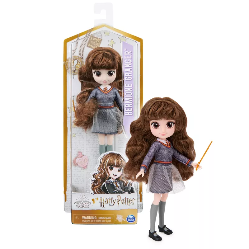 Mados lėlė Spinmaster Hermiona Įkyrėlė, 8 colių (203 mm), įvairiaspalvė, nuo 5 metų
