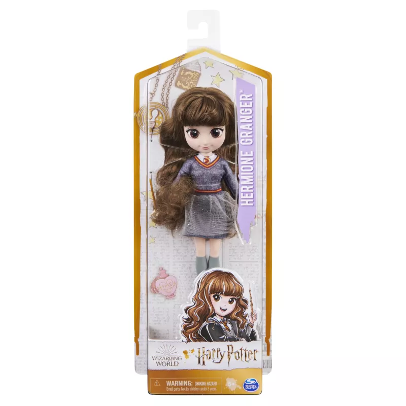 Mados lėlė Spinmaster Hermiona Įkyrėlė, 8 colių (203 mm), įvairiaspalvė, nuo 5 metų