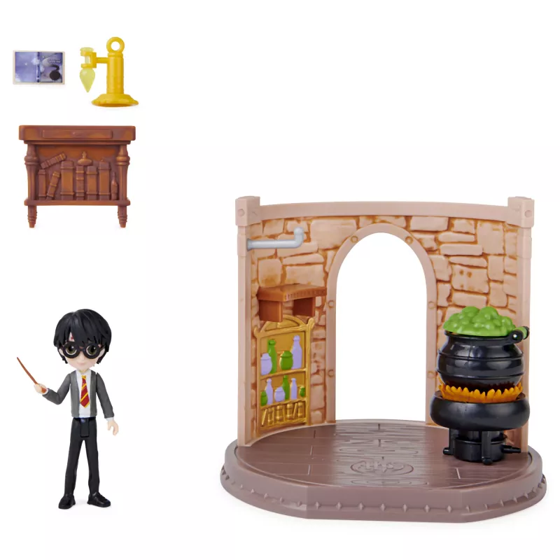 Veiksmo figūrėlė Wizarding World Haris Poteris Magical Minis Potions Classroom