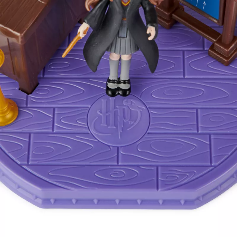 Wizarding World Harry Potter, Magical Minis Kerų klasė su išskirtine Hermione Granger figūrėle ir priedais, vaikų žaislai nuo 5 metų