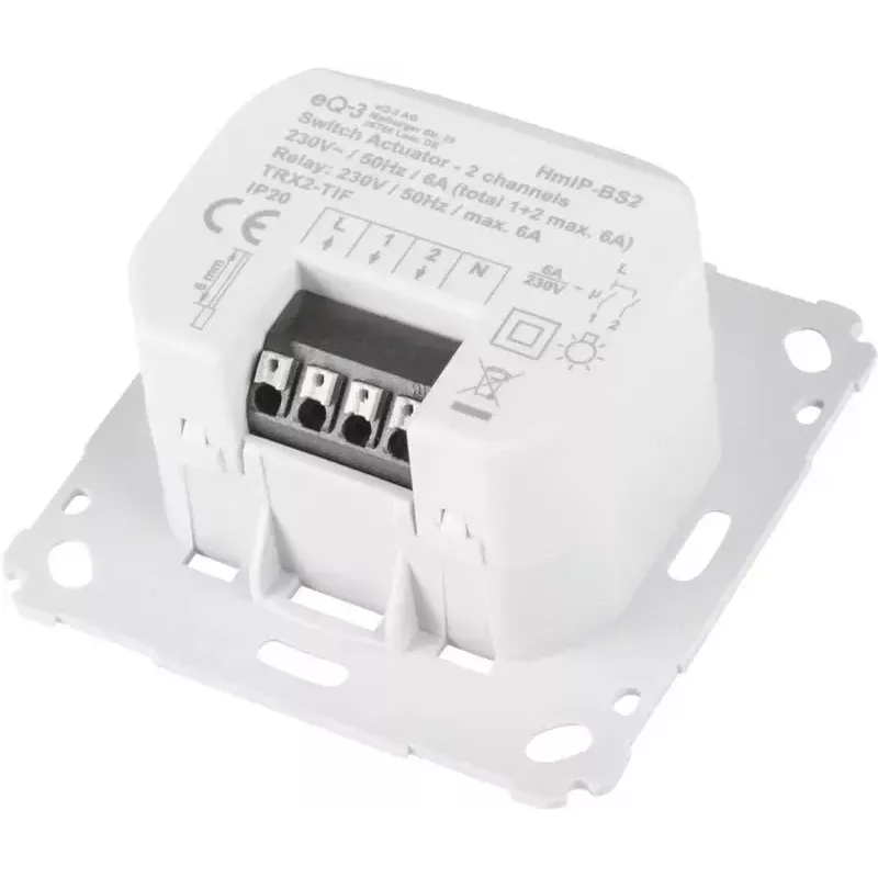 Perjungimo pavara Homematic IP 156757A0 — 230 V kintamoji srovė, 1380 W, 868,6 MHz