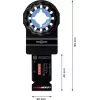 Bosch 2 608 900 012 daugiafunkcinio įrankio priedas Giluminio pjovimo geležtė