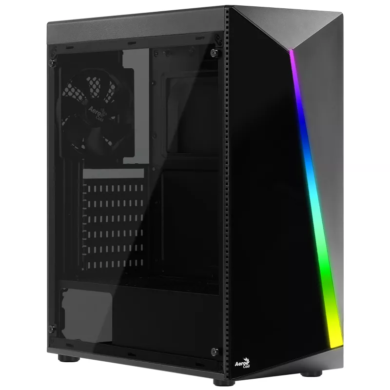 Aerocool Shard Midi Tower juoda